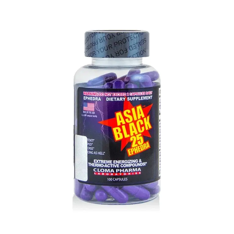 Cloma Pharma USA Asia Black 25 Ephedra