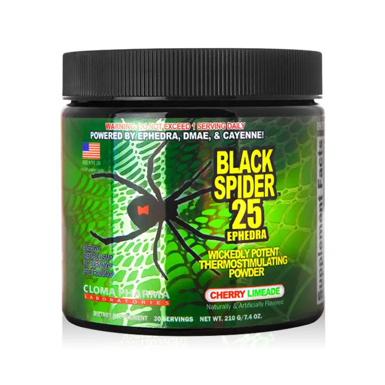 Cloma Pharma USA Black Spider 25 Ephedra Powder