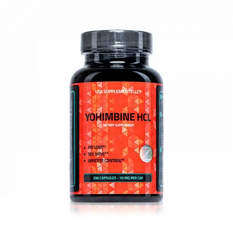 Yohimbine HCl 10mg 200tab USA SUPPLEMENTS LLC