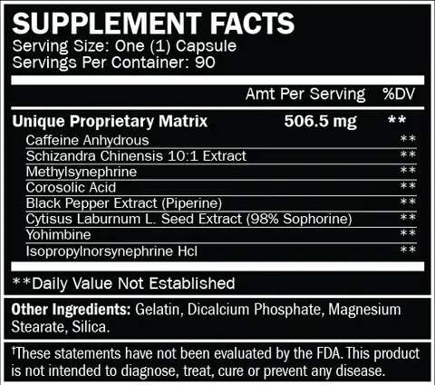 ALR Industries HyperDrive 3.0 90 Kapseln facts